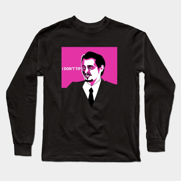 Mr Pink Long Sleeve T-Shirt by noko_desgins